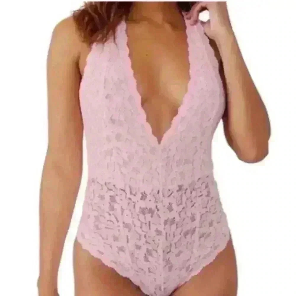 Free People Intimately FP Avery Lace Bodysuit/B4